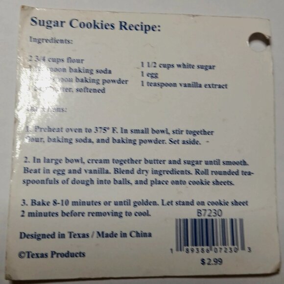 Texas Cookie Cutters Set of 3 -Heavy Duty Tinplate Steel for baking or crafts. - Picture 8 of 8